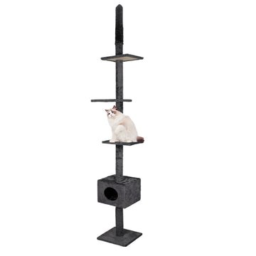 PaWz Cat Scratching Post Tree Condo Furniture Scratch Adjustable Height 248-288 PaWz